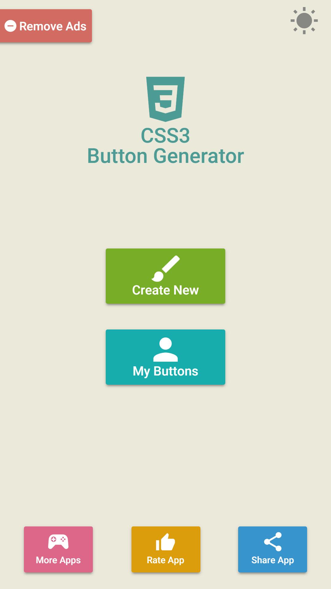 CSS Button Generator APK for Android Download