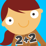 아이들을위한 동물 수학 게임 2 + 2 아이콘