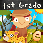 Animal Math First Grade Math أيقونة