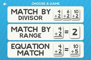 Division Flashcard capture d'écran 2