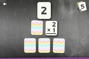 Multiplication Flash Cards Gam screenshot 1