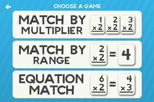 Match Flashcard Multiplication capture d'écran 2