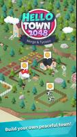 HelloTown 2048 - Merge Tycoon Affiche