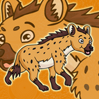 Brown Hyena Escape-icoon