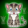 Cute Smile Cat Escape