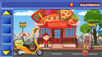 Find The Delivery Boy Bike Key poster