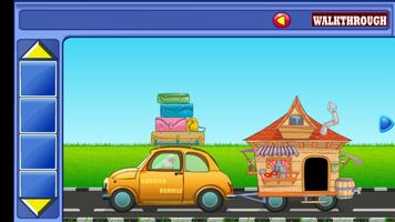 Wooden Caravan Escape Plakat