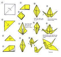 How To Make An Origami Crane постер