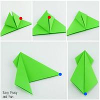 Origami Frog постер