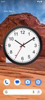 Clock الملصق