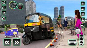 Rickshaw Driving Game Classic تصوير الشاشة 1