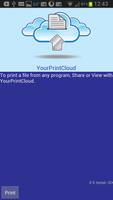 Your Print Cloud постер