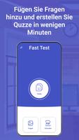 Fast Test Plakat