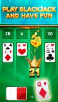 BlackJack 21: Classic Card PvP الملصق