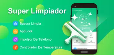 súper limpio limpiador espacio