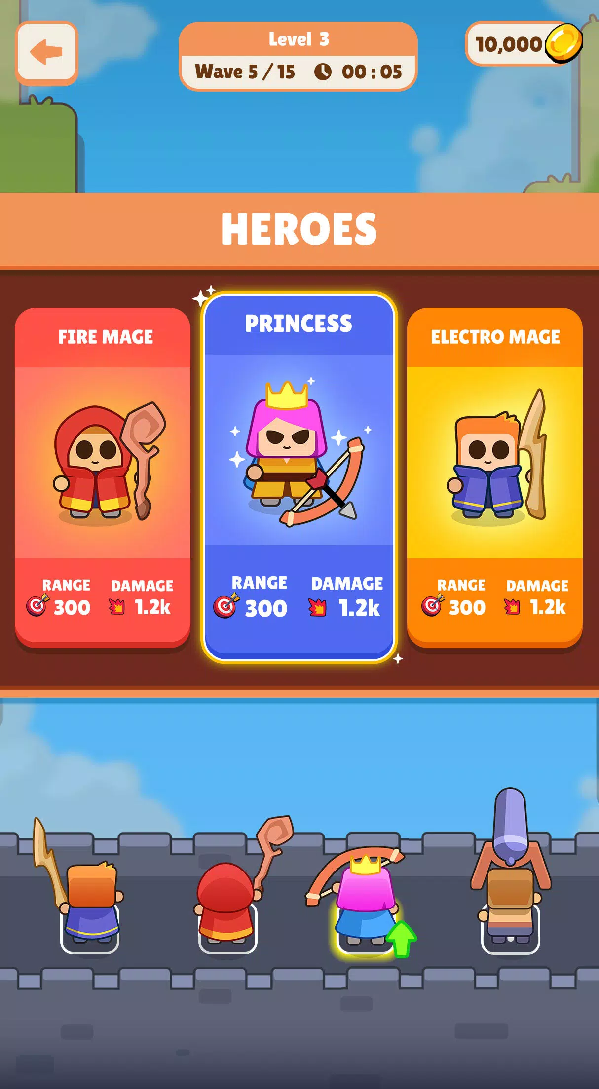Idle Princess Defense