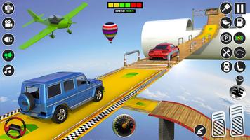 Mega Ramp Car Stunt Games 3d پوسٹر