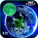 3D Earth & Moon 3D Parallax Live Wallpapers Free APK