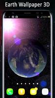 3D Earth & Moon 3D Parallax Live Wallpapers Free imagem de tela 3