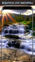 Waterfall Live Wallpaper Free Backgrounds HD imagem de tela 2