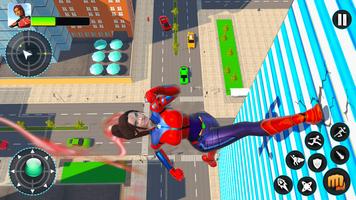 Speed Hero - Spider Rope Hero captura de pantalla 1