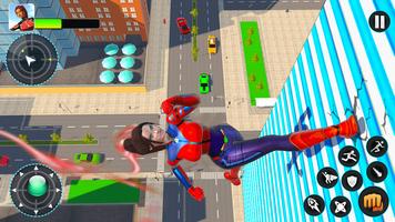 Speed Hero - Spider Rope Hero Screenshot 1