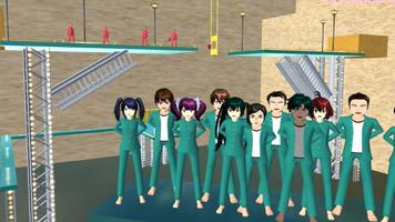 hlpr Sakura School With Squid تصوير الشاشة 1