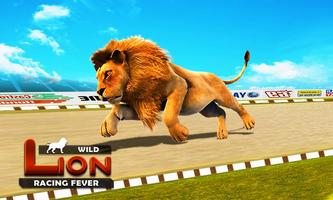 Poster Wild Lion Racing