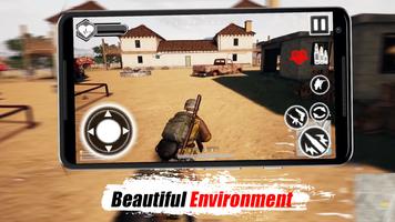 Battleground Survival Army Squad Shooting Games 3D 截圖 1