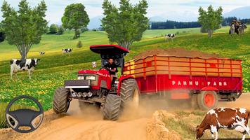 Real Farming Tractor Simulator Affiche