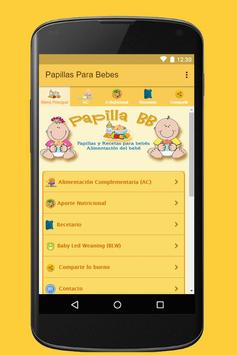 Papillas para bebés 海报