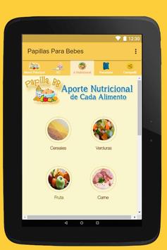 Papillas para bebés 截图 11