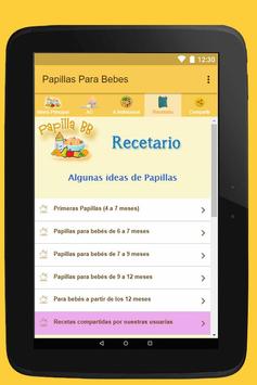 Papillas para bebés 截图 12