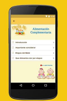 Papillas para bebés 截图 1