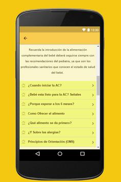 Papillas para bebés 截图 2
