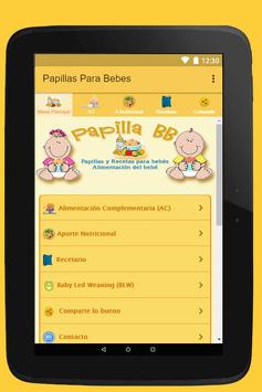 Papillas para bebés 截图 8