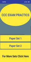 CCC EXAM PAPERSETS poster