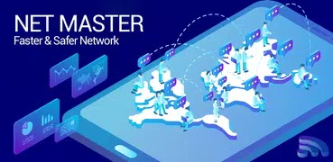 Net Master - Тест скорости, ускорение & VPN