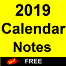 CALENDAR NOTES 2019 APK