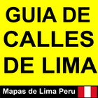 Mapa-Guia Online de las Calles de Lima Zeichen