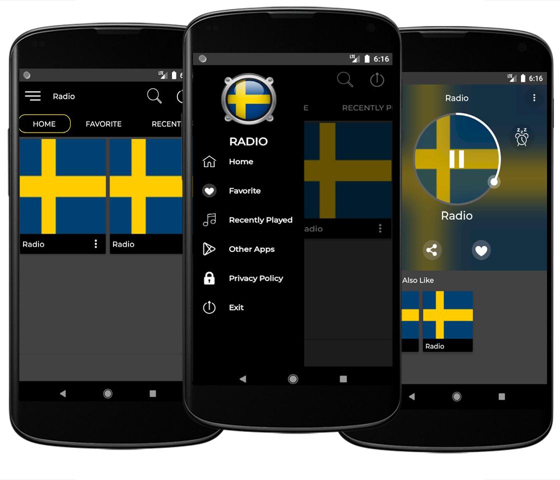 Descarga de APK de P4 Norrbotten SR Radio App FM SE Fri Online para Android