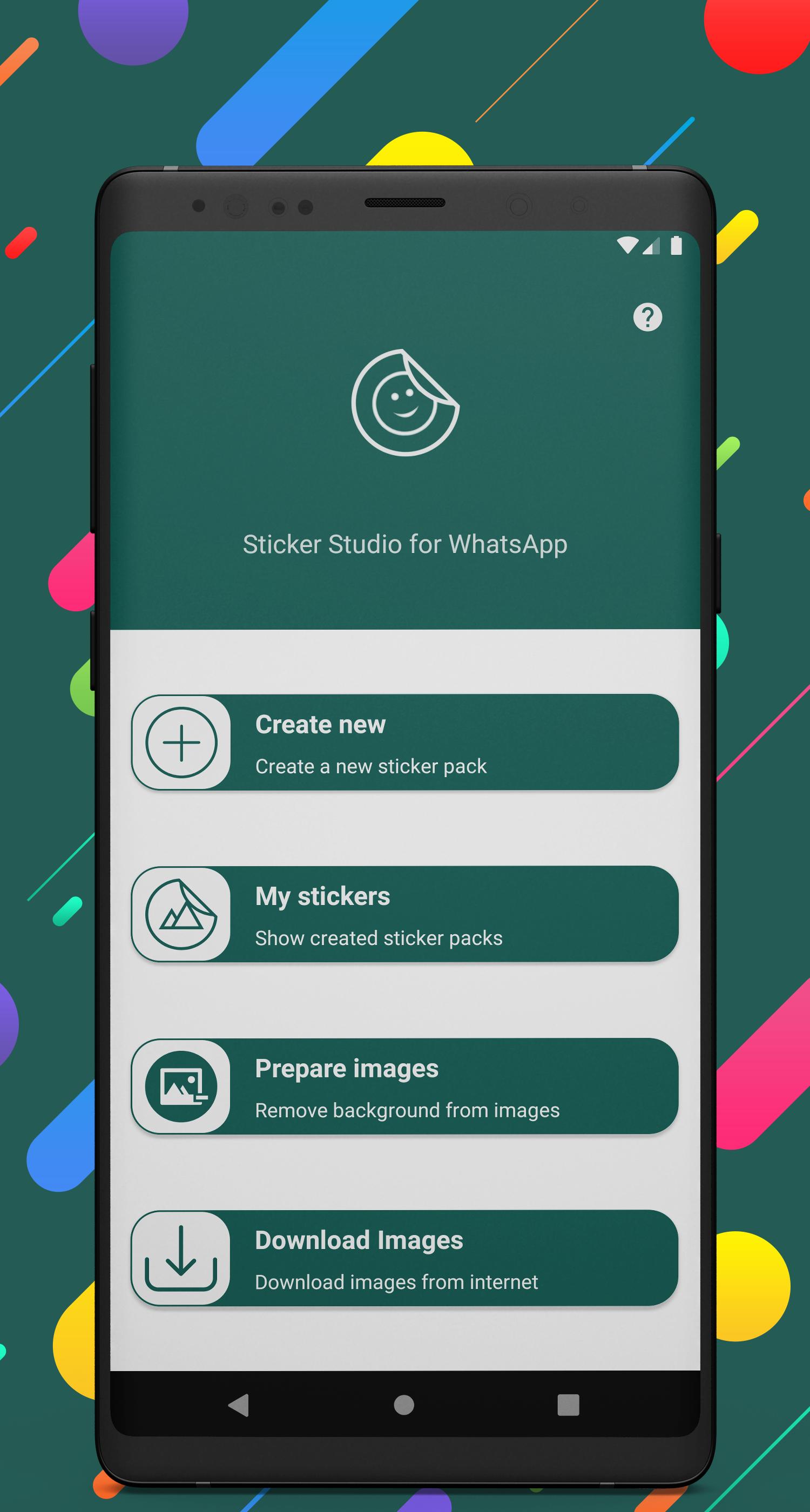 Android Iin Sticker Studio Arka Plan Silgisi Whatsapp Apk