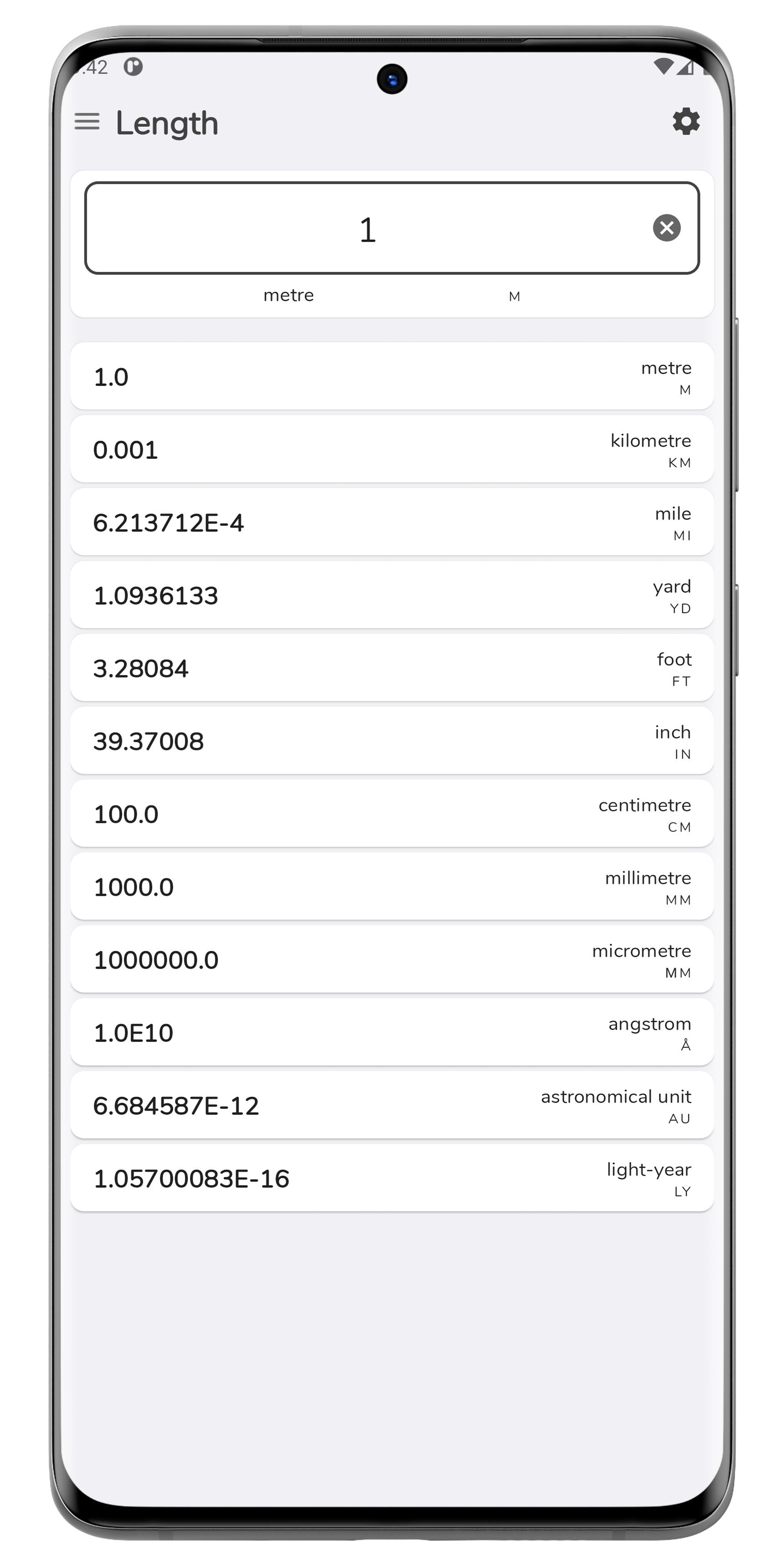 Descarga de APK de Convertidor de unidades: Calculadora de conversión para  Android