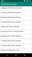 Ehliyet Sınav Soruları 2025 постер
