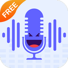 آیکون‌ Free voice changer: funny sound effects, voice app