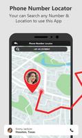 Nummer Finder-Track Handynummer Ort Plakat
