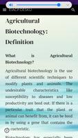Agricultural Biotechnology captura de pantalla 3