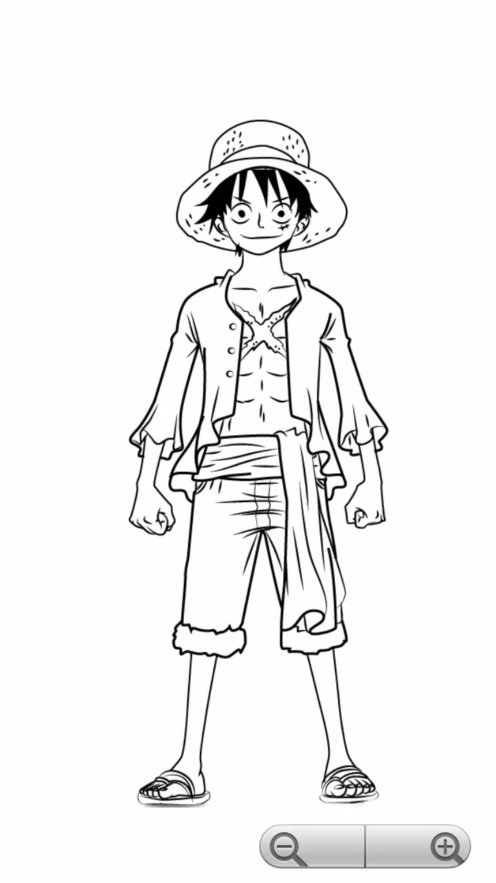 COMO DESENHAR FÁCIL LUFFY - ONE PIECE - PASSO A PASSO