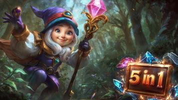 Gnomes Garden Poster
