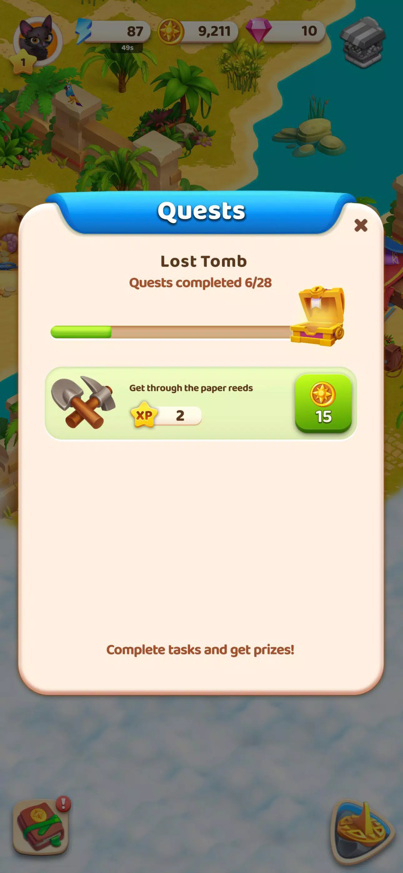 Olivia’s Mysteries: Merge game